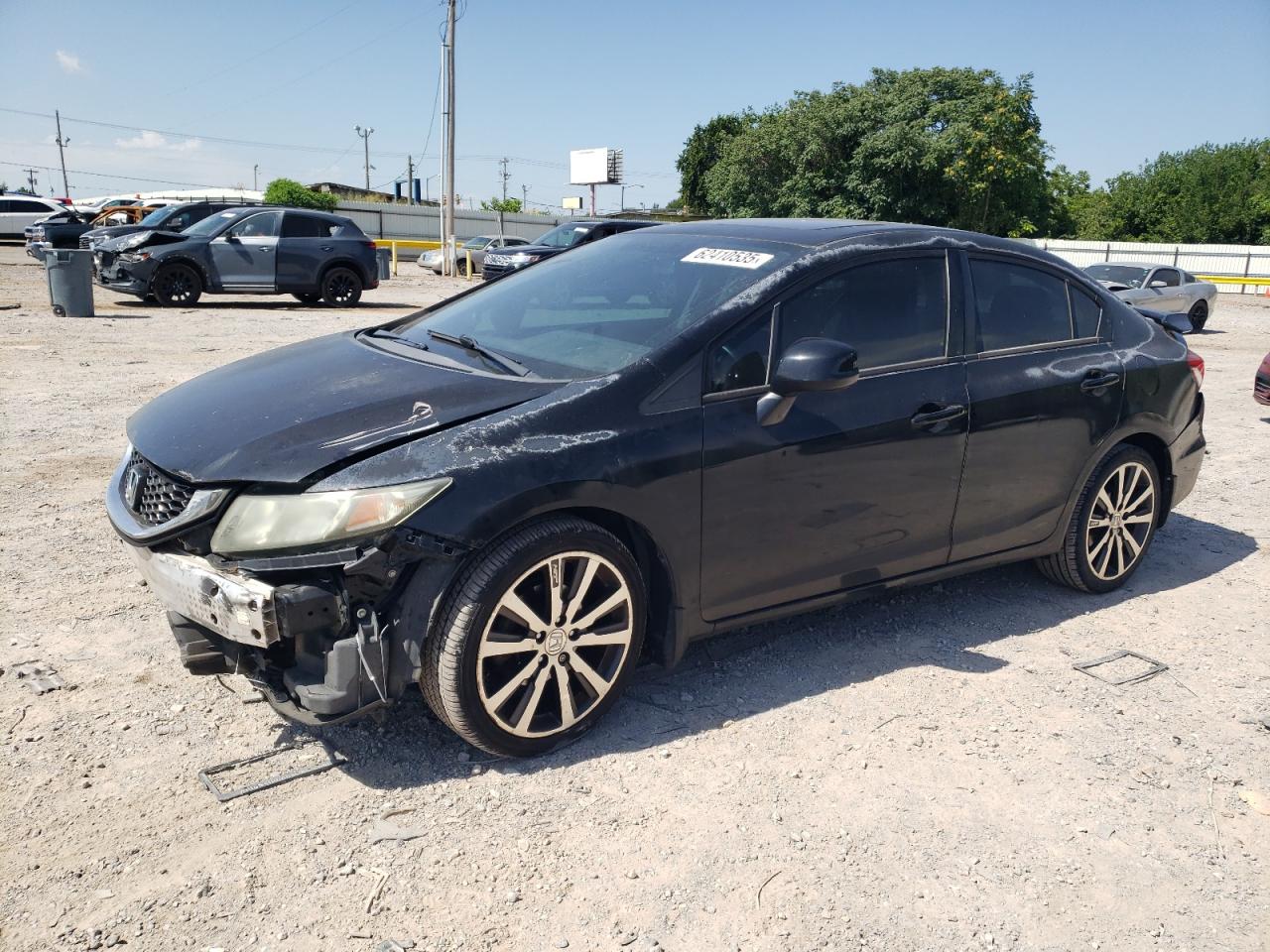 HONDA CIVIC 2013 2HGFB2F81DH510308