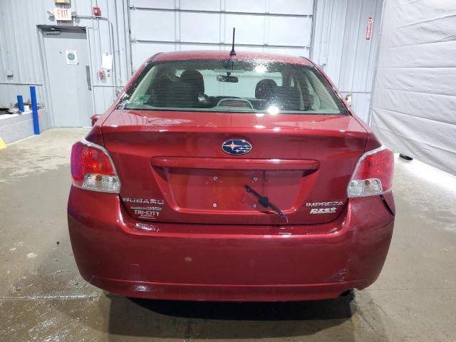  SUBARU IMPREZA 2014 Бургунди