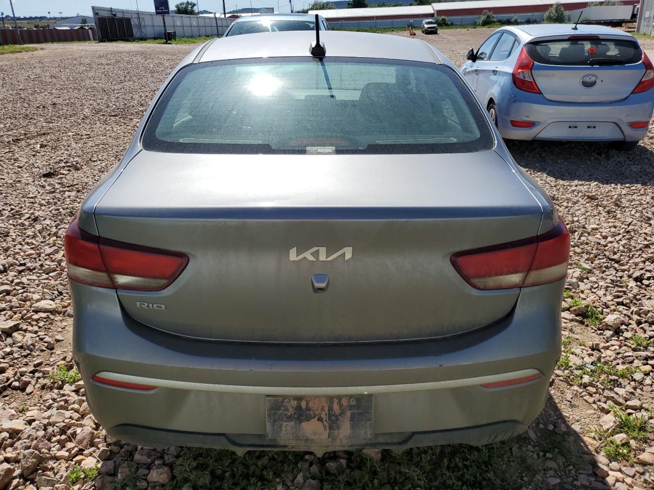 2022 Kia Rio Lx VIN: 3KPA24AD8NE461145 Lot: 62905355
