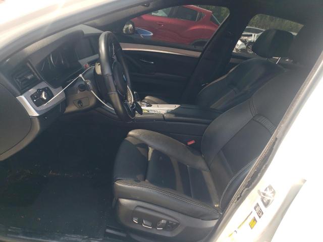  BMW 5 SERIES 2014 Белы