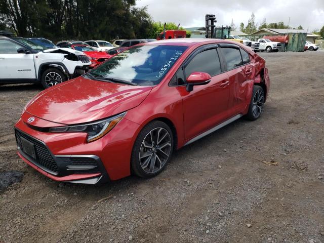  TOYOTA COROLLA 2020 Бургунди