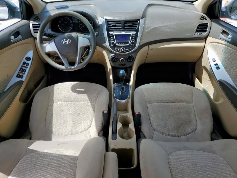  HYUNDAI ACCENT 2014 Granatowy