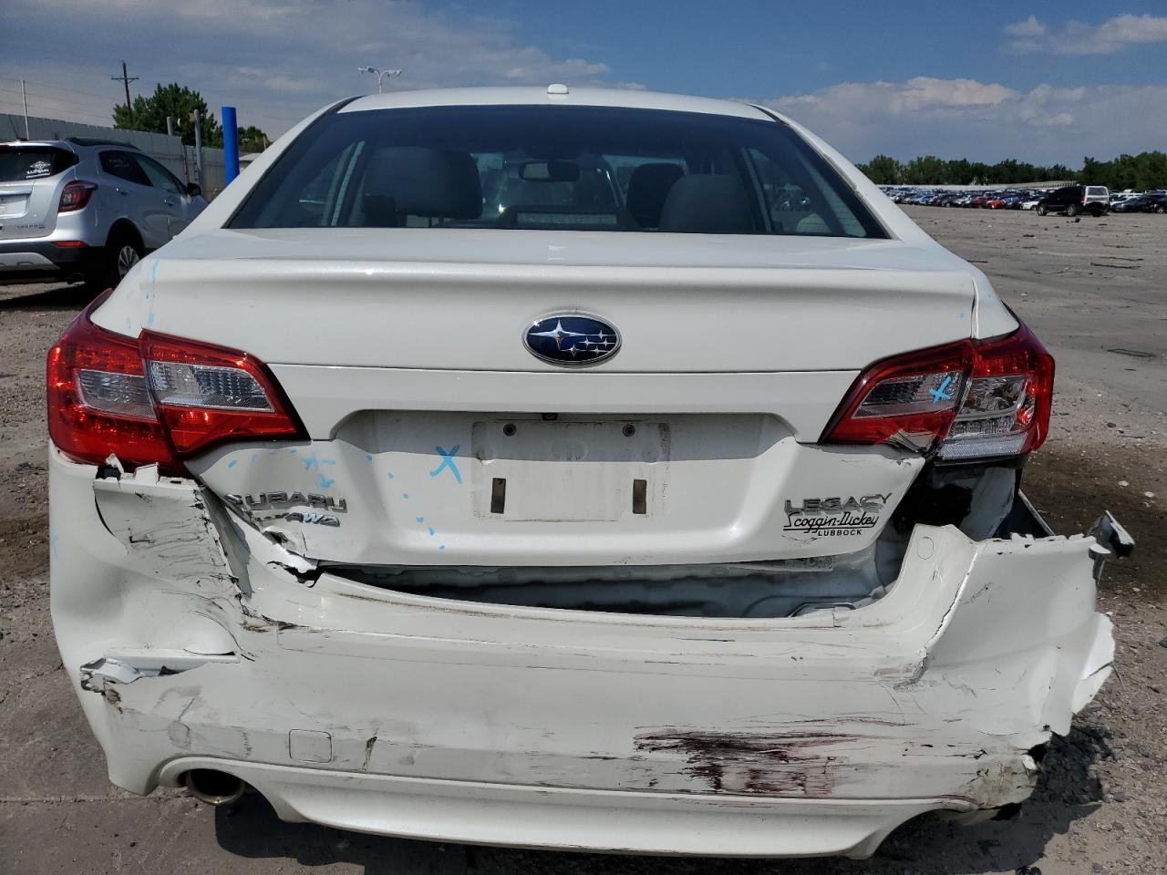 2015 Subaru Legacy 2.5I Limited VIN: 4S3BNBJ68F3030489 Lot: 60070555