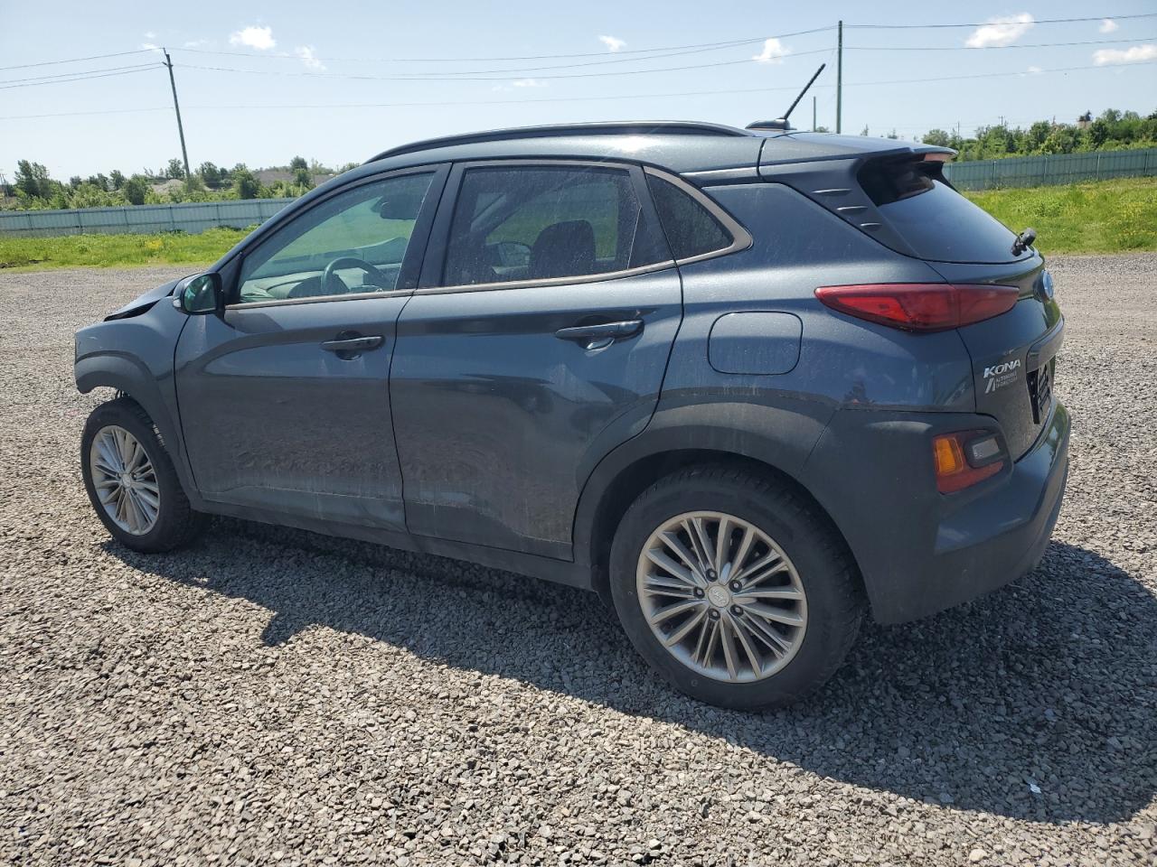 2018 Hyundai Kona Sel charcoal null gas KM8K6CAA6JU073069 photo #3