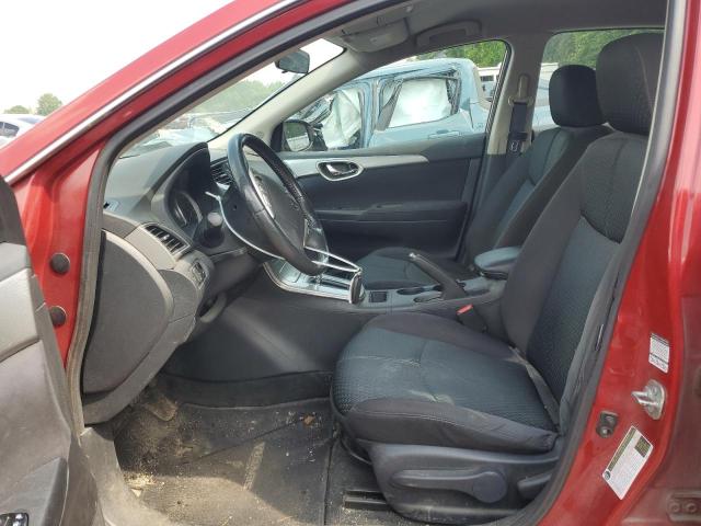 NISSAN SENTRA 2014 Czerwony