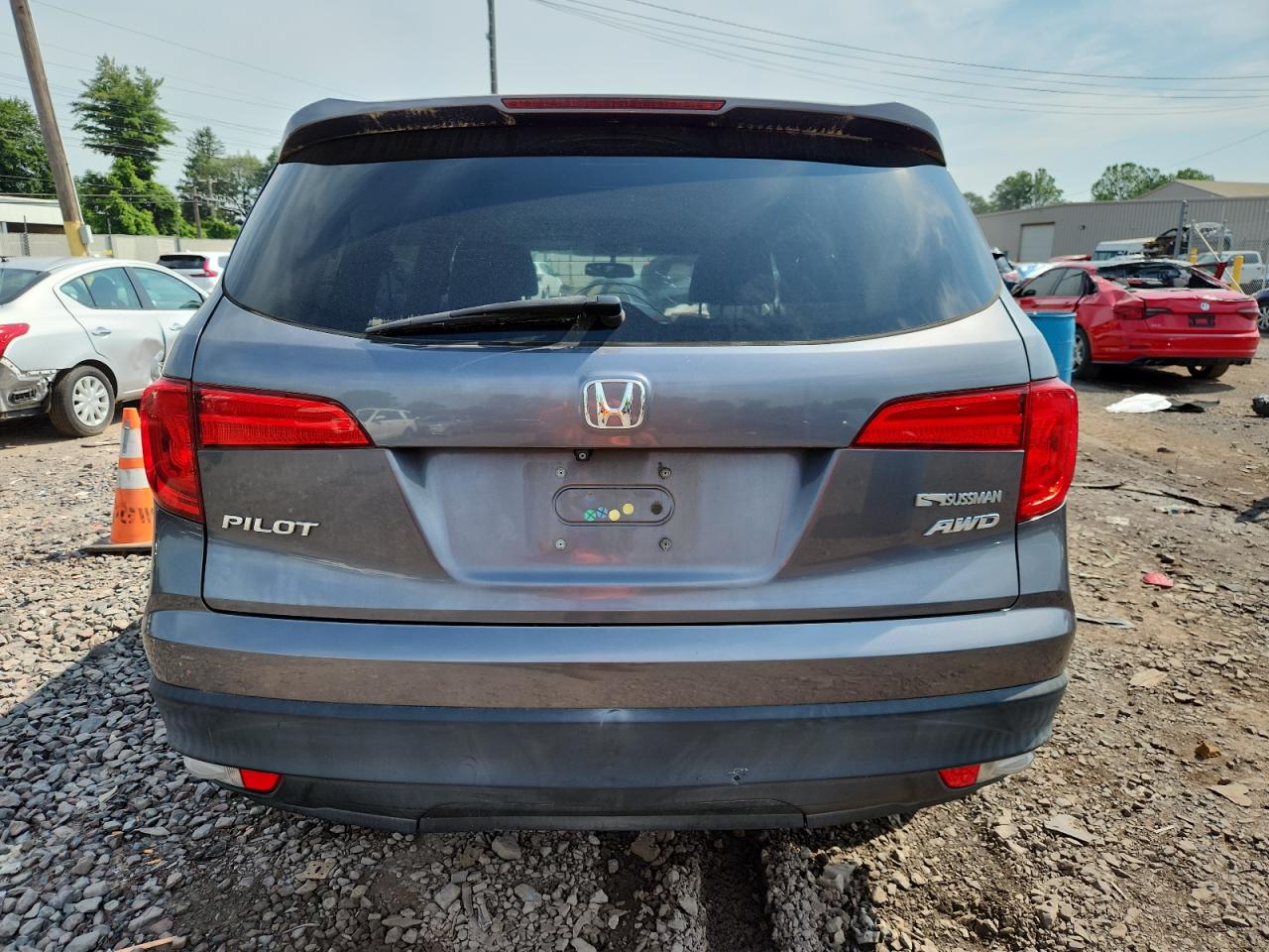 2016 Honda Pilot Exln VIN: 5FNYF6H75GB095284 Lot: 62220135