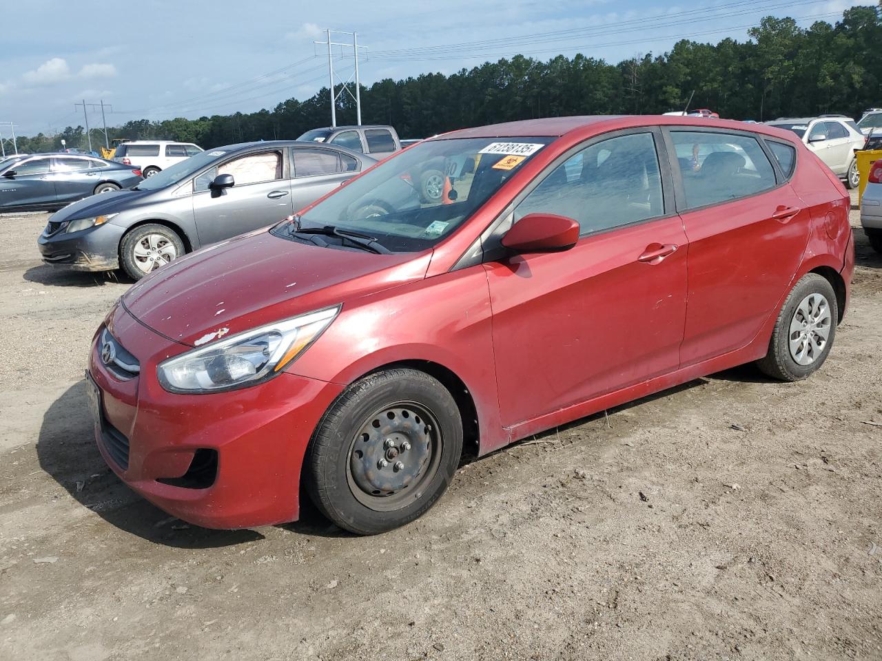 2017 Hyundai Accent Se იყიდება Greenwell Springs-ში, LA - Mechanical