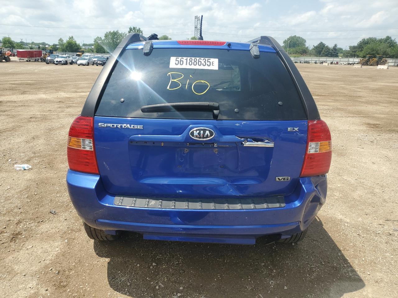 2007 Kia Sportage Ex VIN: KNDJE723277438994 Lot: 56188635