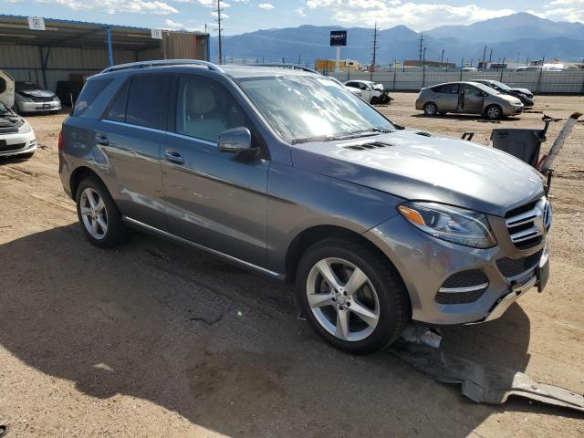  MERCEDES-BENZ GLE-CLASS 2017 Silver