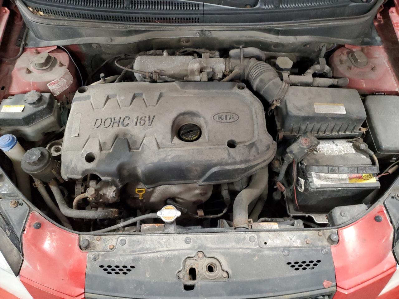 2007 Kia Rio Base VIN: KNADE123076195036 Lot: 62944085