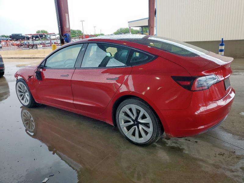 TESLA MODEL 3 2022 Red
