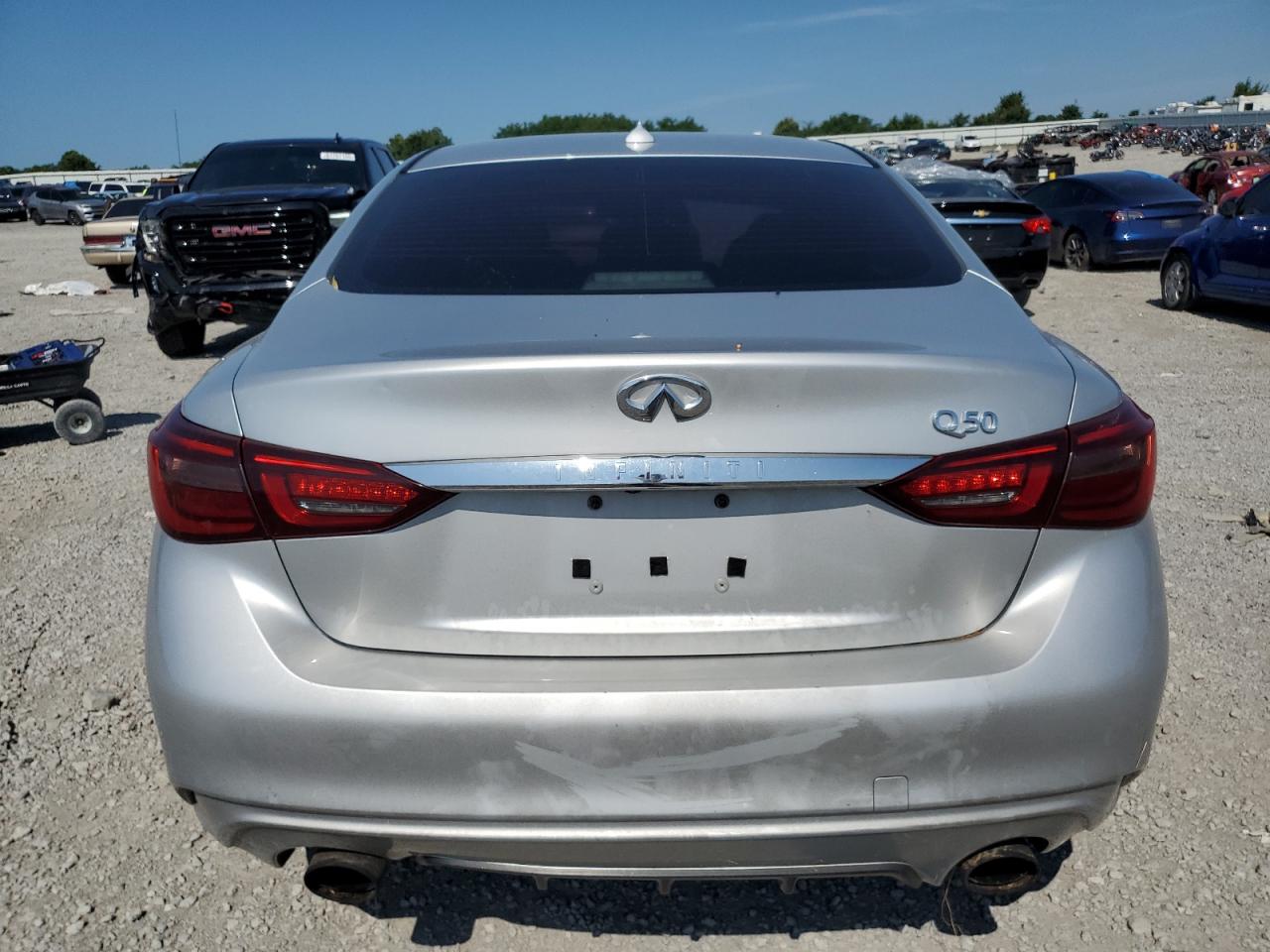 2018 Infiniti Q50 Luxe VIN: JN1EV7AP5JM356792 Lot: 61779305