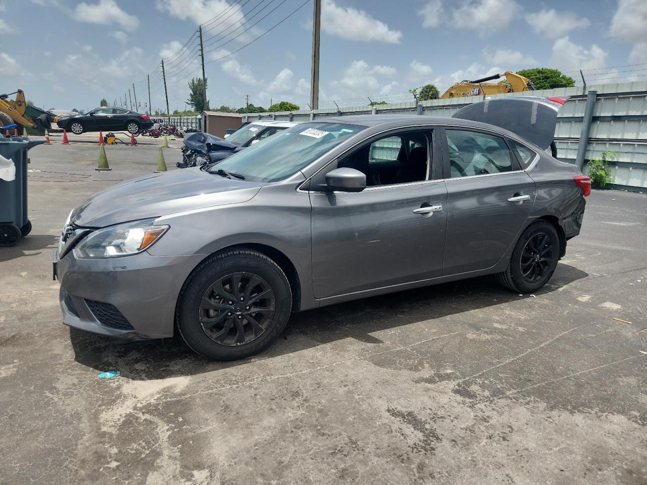 2019 Nissan Sentra S იყიდება Miami-ში, FL - Rear End