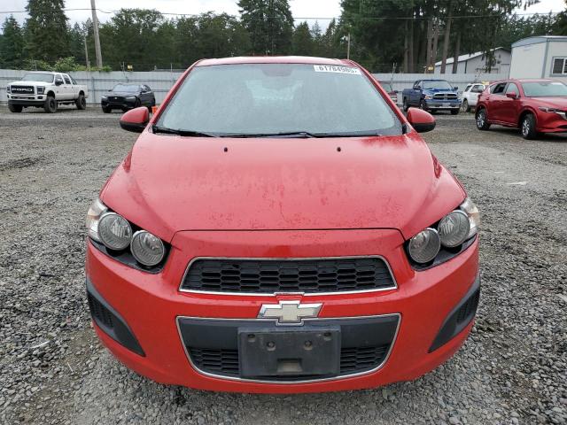  CHEVROLET SONIC 2012 Czerwony