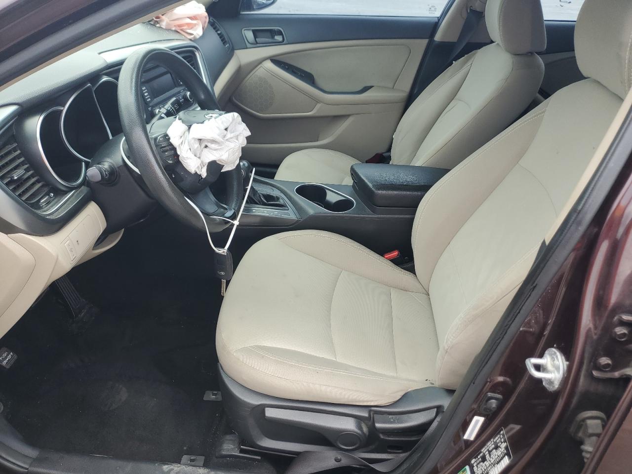 2014 Kia Optima Lx VIN: 5XXGM4A71EG328376 Lot: 60676205