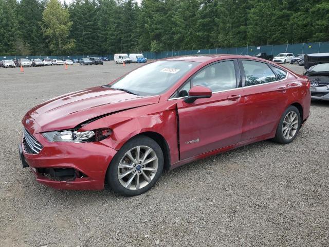  FORD FUSION 2017 Czerwony