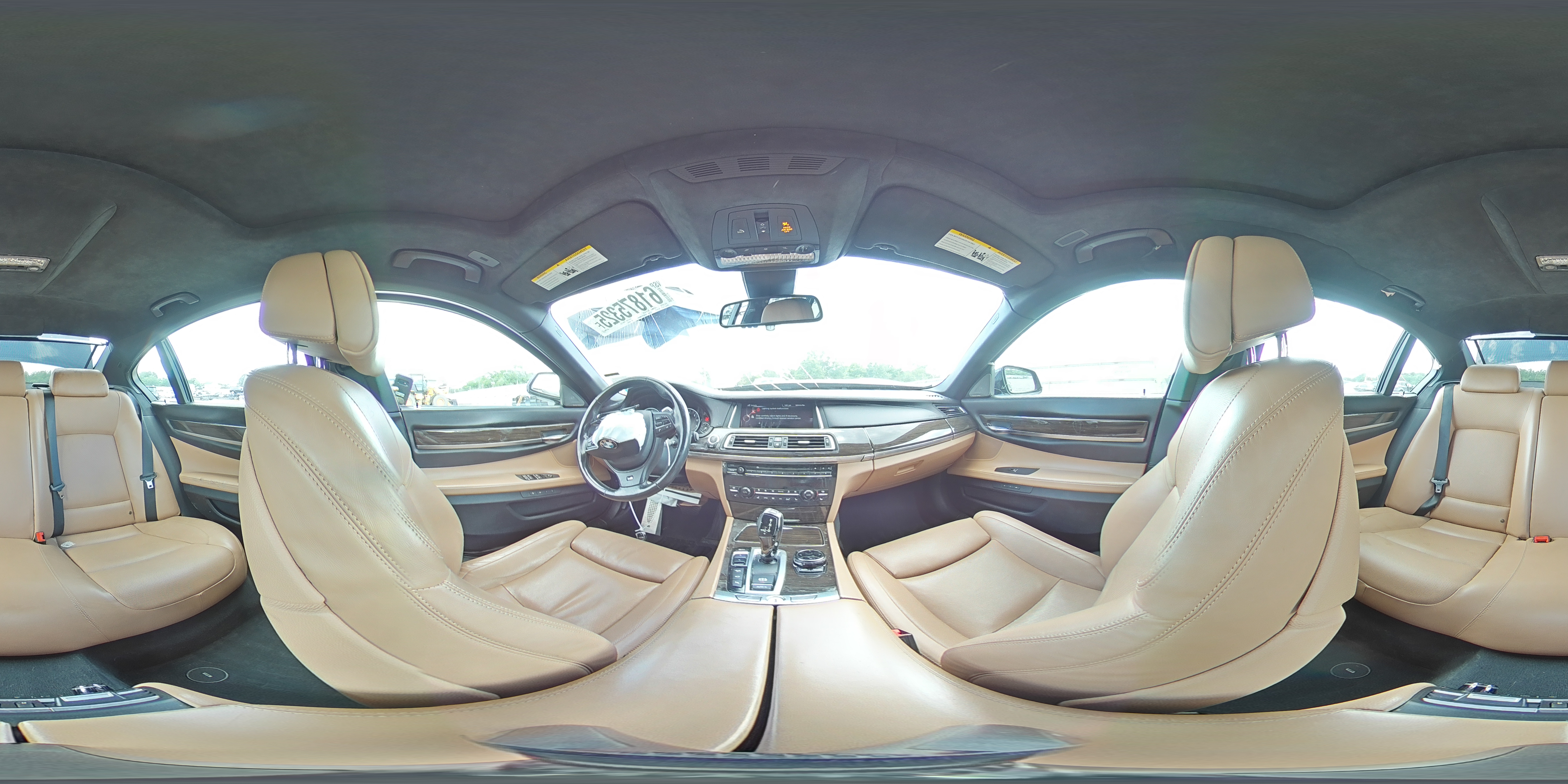 2015 BMW 750 Xi VIN: WBAYB6C58FD966084 Lot: 61875325