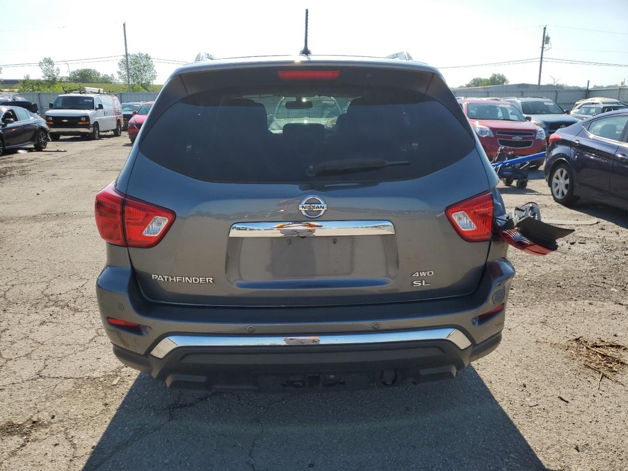 2017 Nissan Pathfinder S VIN: 5N1DR2MMXHC647737 Lot: 61847995