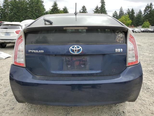  TOYOTA PRIUS 2012 Granatowy