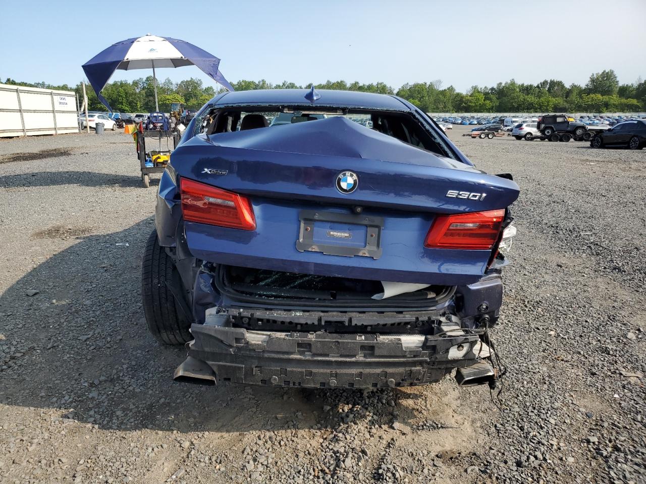 2019 BMW 530 Xi VIN: WBAJA7C50KWC78141 Lot: 58642605