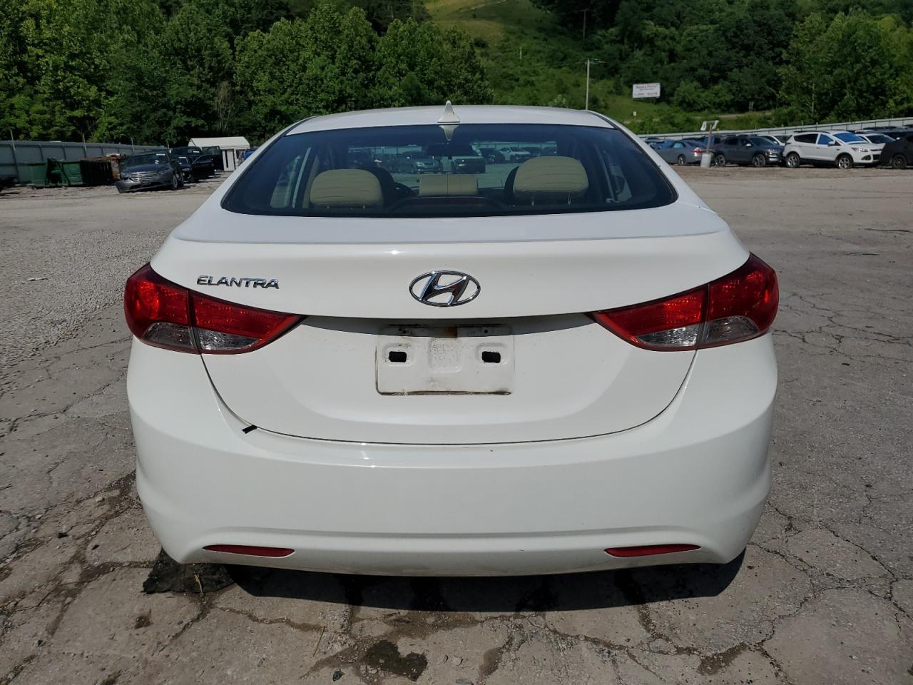 2013 Hyundai Elantra Gls VIN: 5NPDH4AE9DH306862 Lot: 61288875