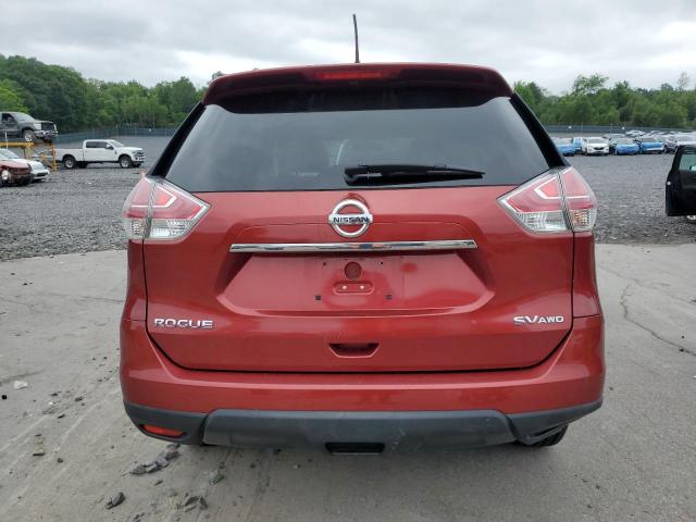  NISSAN ROGUE 2015 Red