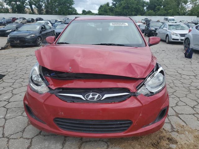 Sedans HYUNDAI ACCENT 2014 Red