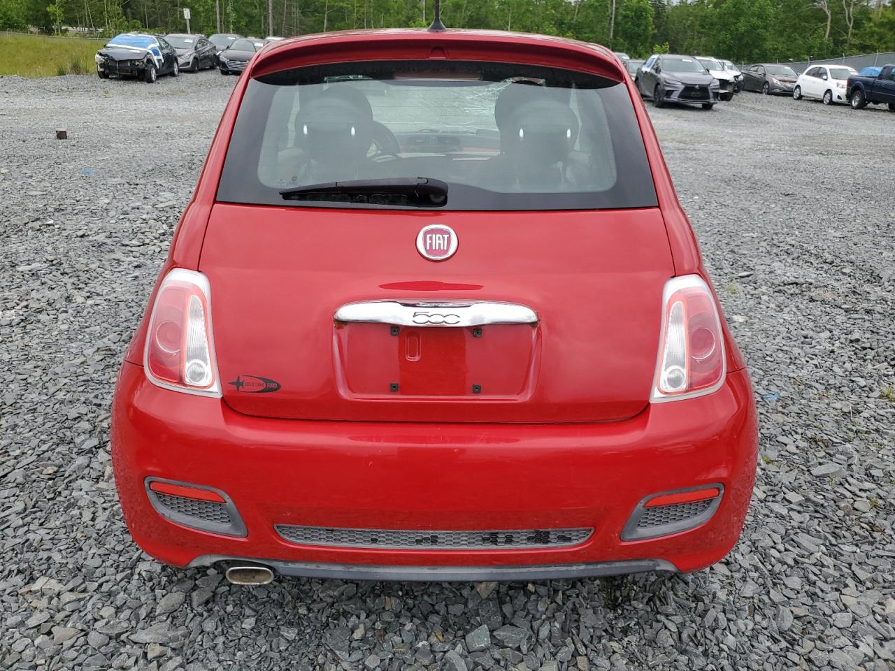 2015 Fiat 500 Sport VIN: 3C3CFFBR4FT594361 Lot: 62024965