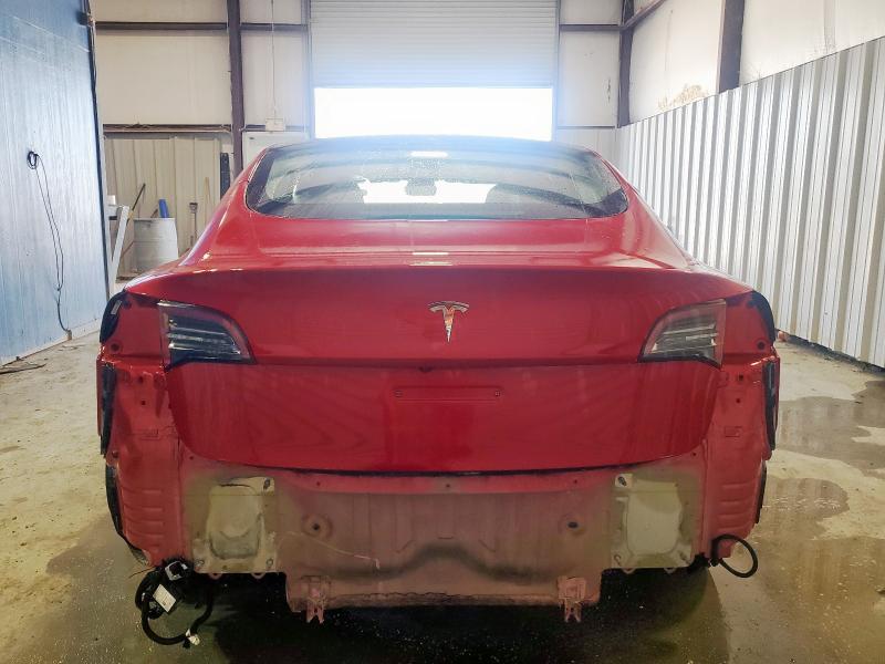  TESLA MODEL 3 2023 Czerwony