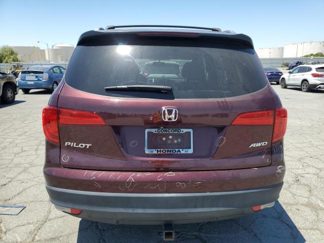  HONDA PILOT 2016 Burgundy
