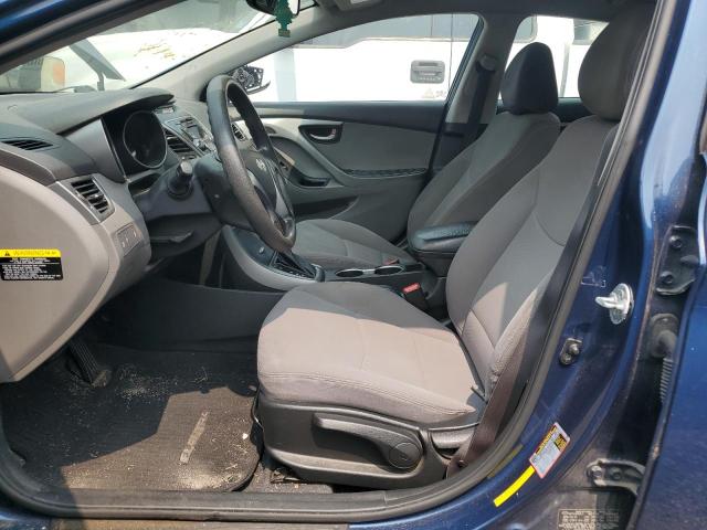 Sedans HYUNDAI ELANTRA 2016 Blue