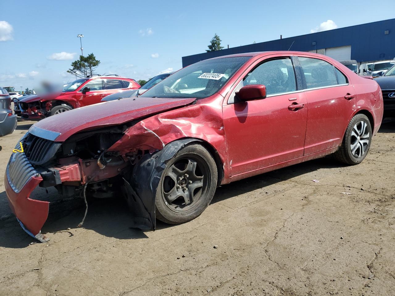 2011 Mercury Milan იყიდება Woodhaven-ში, MI - Front End