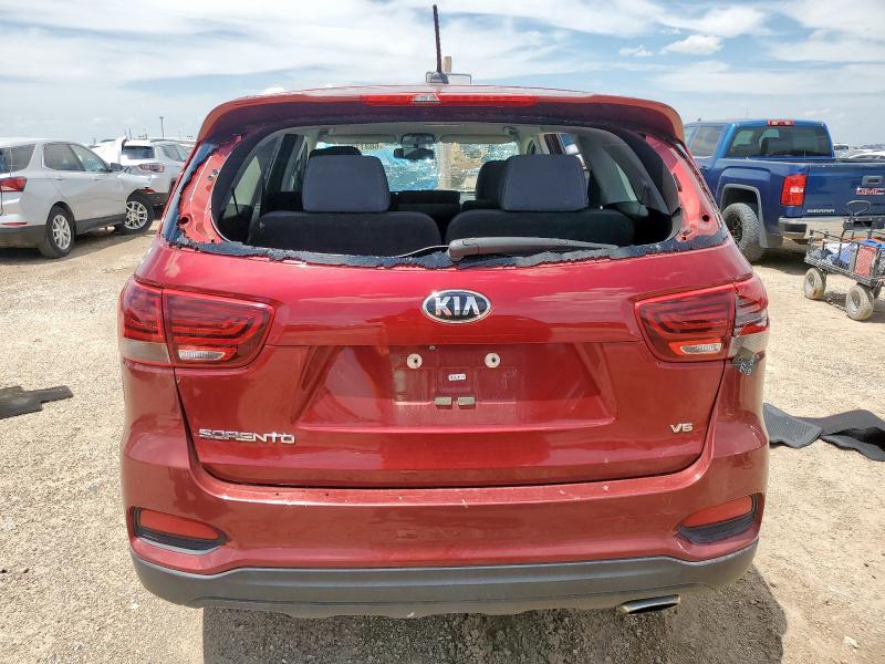  KIA SORENTO 2019 Czerwony