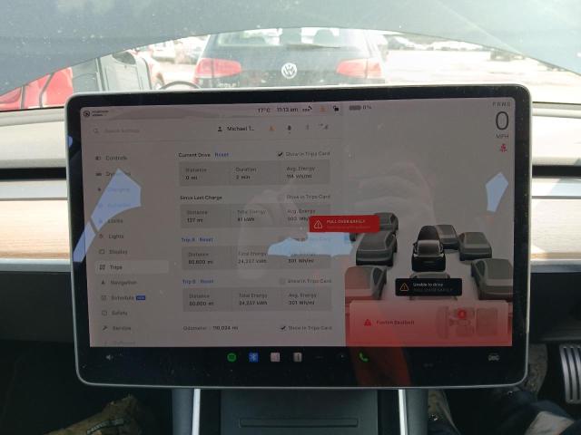 2019 TESL MODEL 3 PE