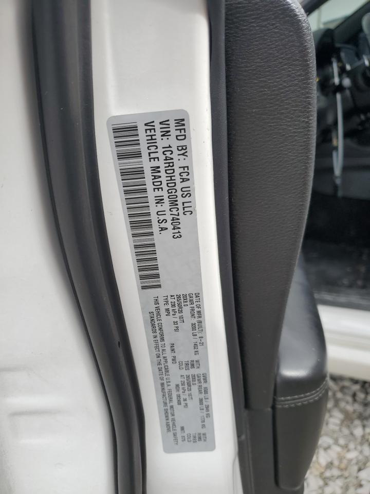 2021 Dodge Durango Gt VIN: 1C4RDHDG0MC740413 Lot: 61187195