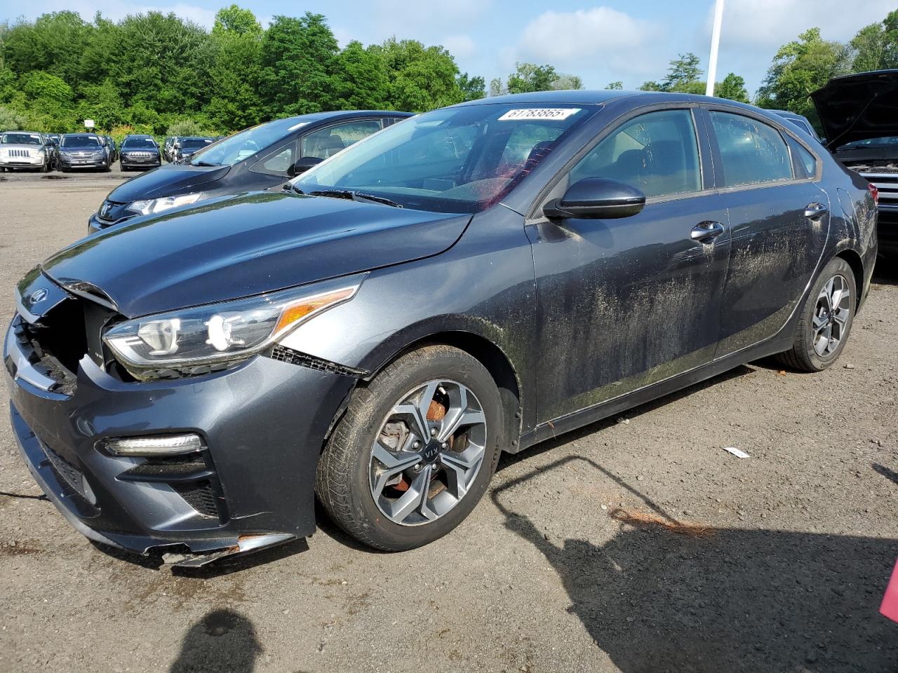 2019 Kia Forte Fe за продажба в East Granby, CT - Front End