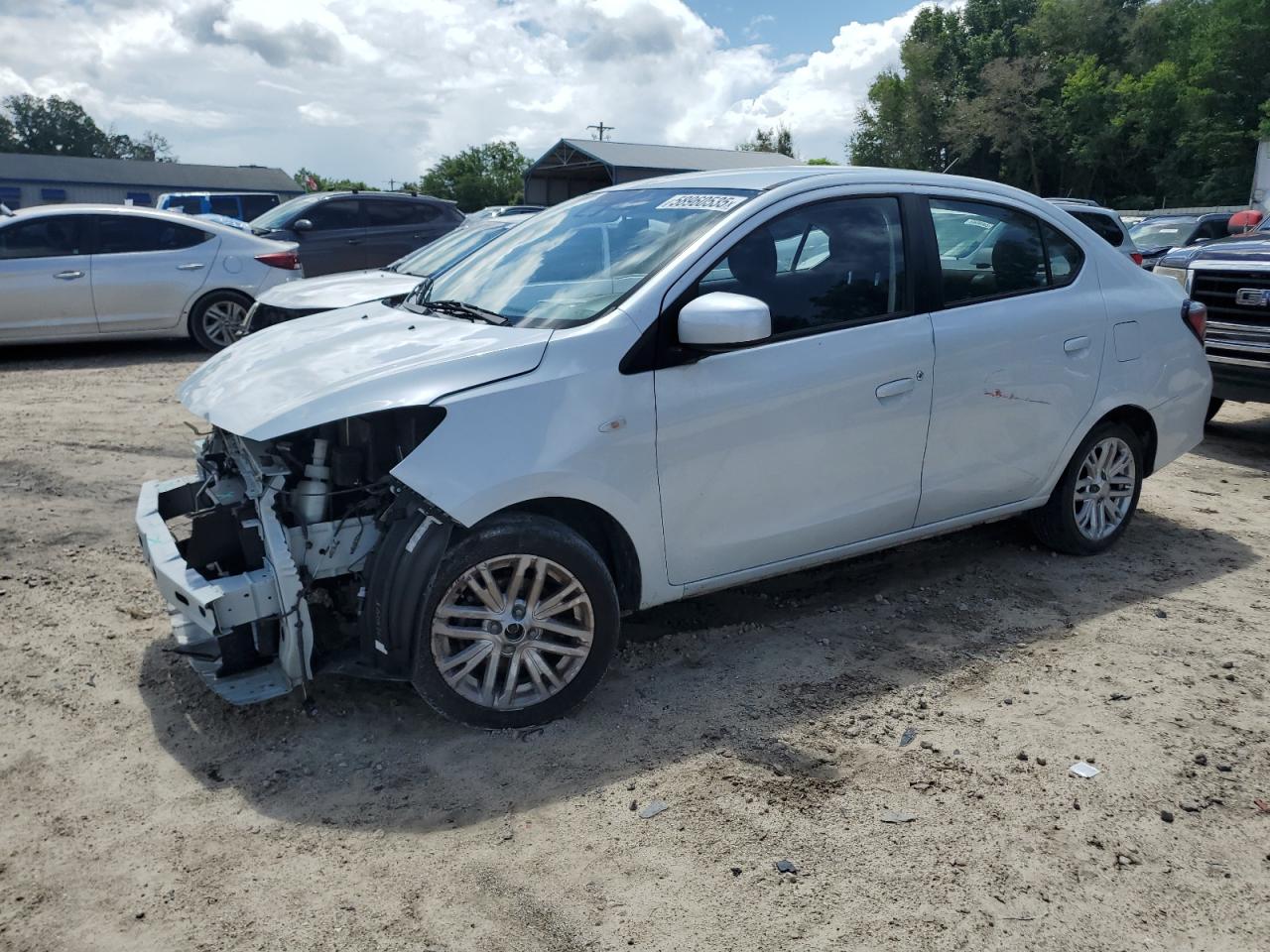 2021 Mitsubishi Mirage G4 Es на продаже в Midway, FL - Front End