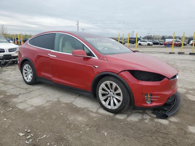  TESLA MODEL X 2018 Red