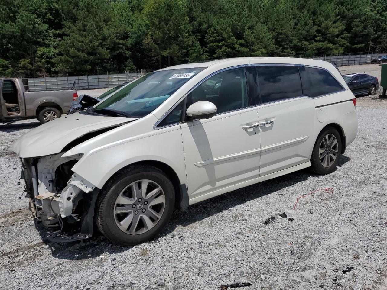 2014 Honda Odyssey Touring იყიდება Gainesville-ში, GA - Front End