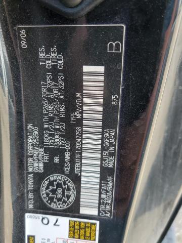 2007 TOYOTA FJ CRUISER   