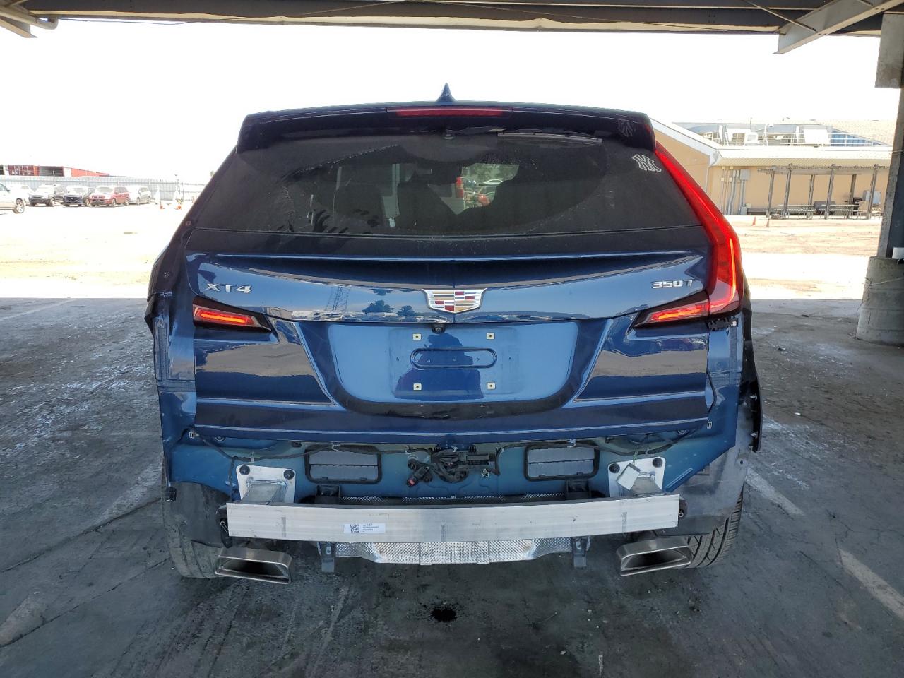 2022 Cadillac Xt4 Luxury VIN: 1GYAZAR40NF120224 Lot: 61100285