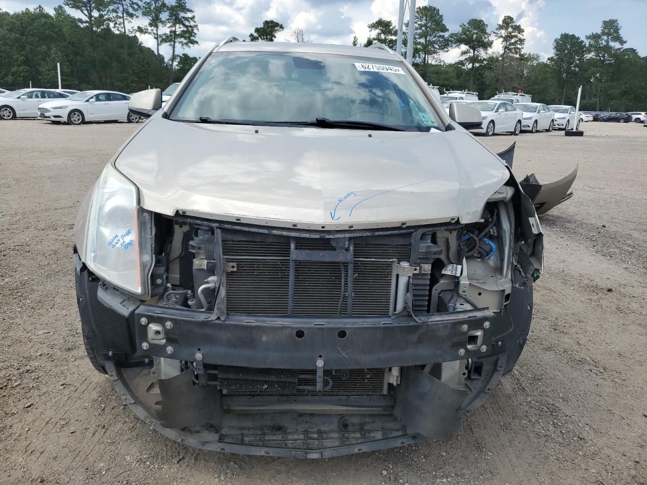CADILLAC SRX 2012 VIN 3GYFNBE34CS608427 фото 5