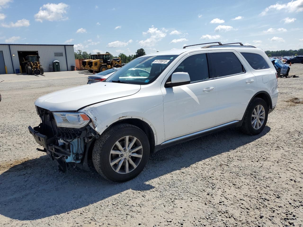 2015 Dodge Durango Sxt იყიდება Lumberton-ში, NC - Front End