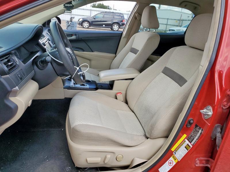  TOYOTA CAMRY 2014 Red