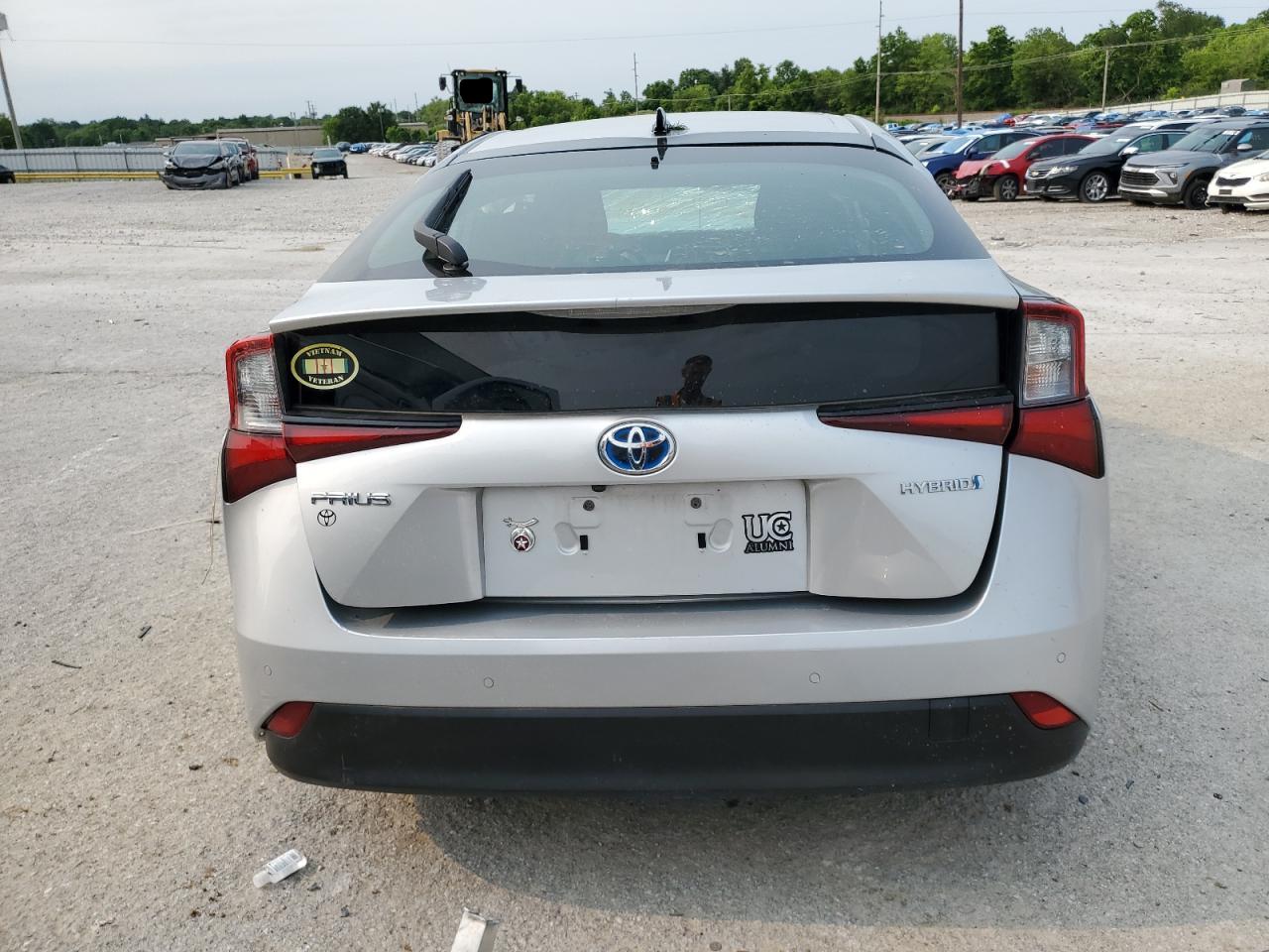 2019 Toyota Prius VIN: JTDKARFU7K3070147 Lot: 58827135