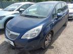 2011 VAUXHALL MERIVA SE for sale at Copart WOLVERHAMPTON