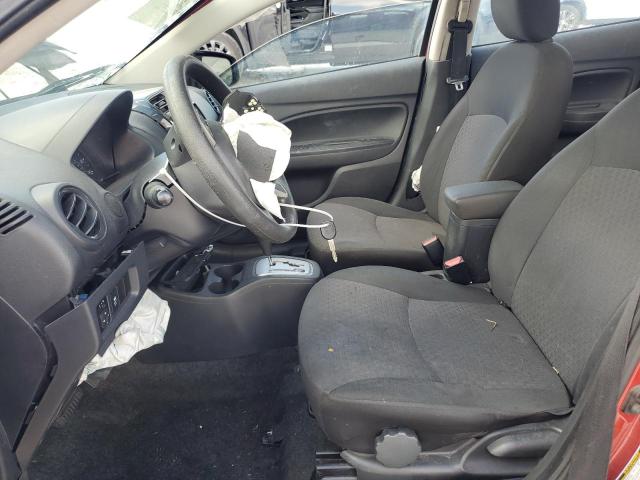 MITSUBISHI MIRAGE 2019 Red