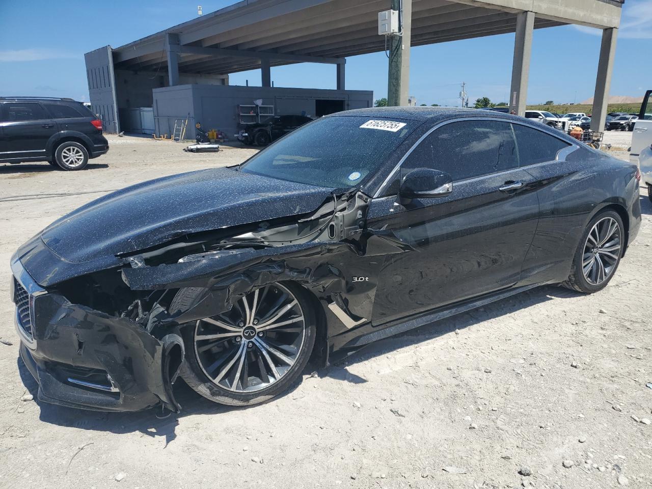 2020 Infiniti Q60 Pure   for Sale in West Palm Beach, FL - Front End