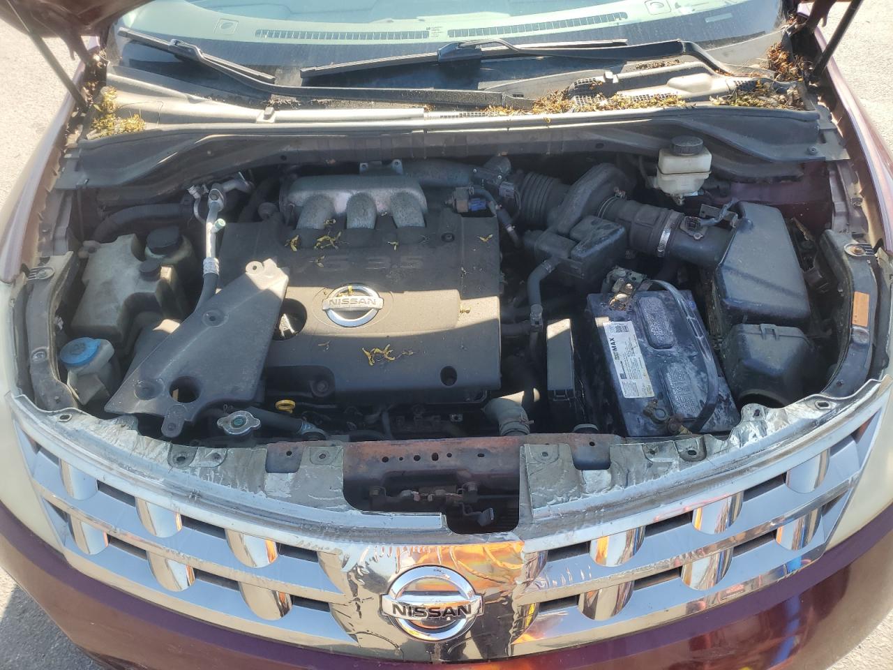 2005 Nissan Murano Sl VIN: JN8AZ08W45W435776 Lot: 59667615