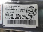 2010 Honda Civic Dx-G zu verkaufen in Rocky View County, AB - Rear End